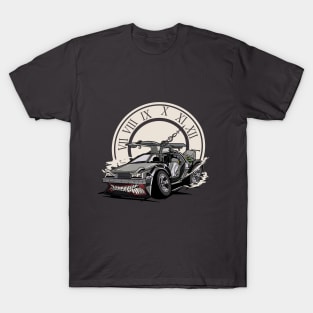 MONSTER CAR TIME MACHINE T-Shirt